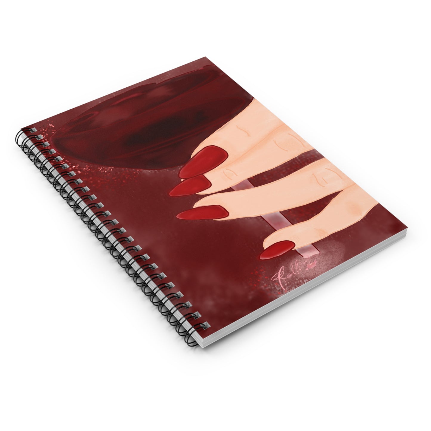 Velvet Pour Notebook - Ruled Line