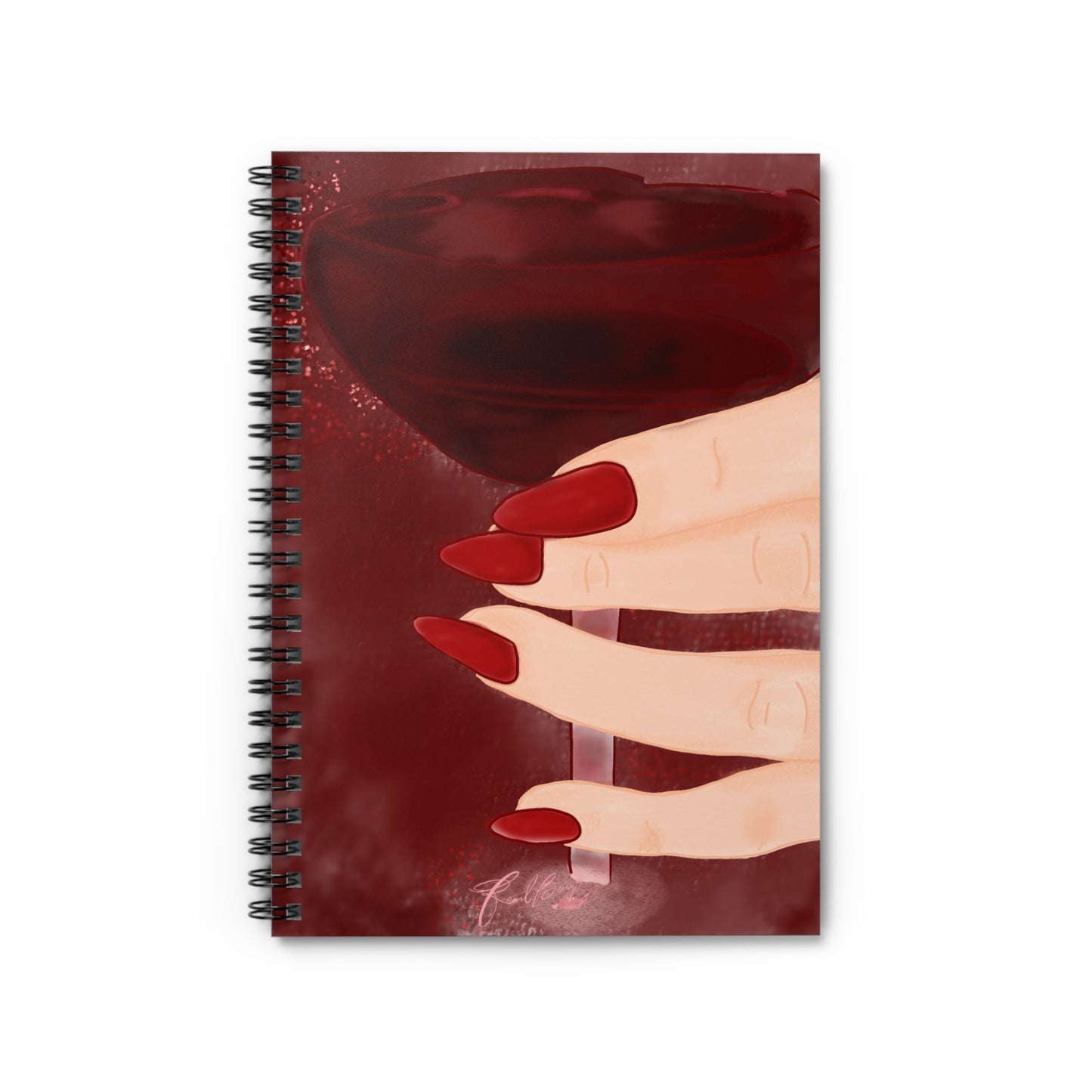Velvet Pour Notebook - Ruled Line