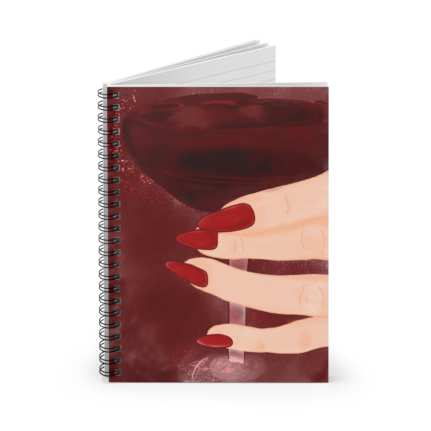 Velvet Pour Notebook - Ruled Line